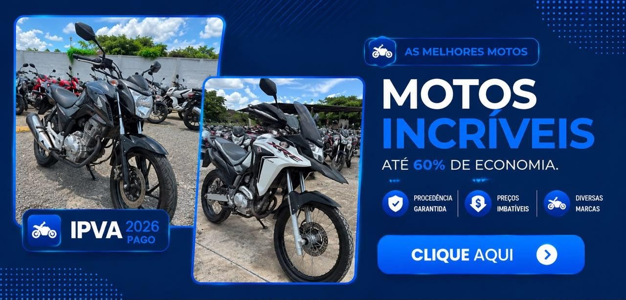 LEILÃO DE MOTOS